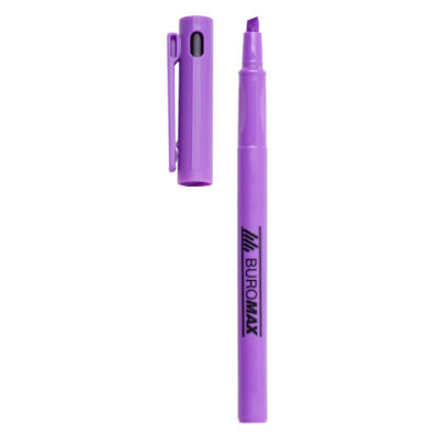 Текст-маркер тонкий, фіолетовий - BM.8907-07 Buromax