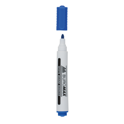 Маркер для магн. досок, синий, 2-4 мм, спиртовая основа - BM.8800-02 Buromax