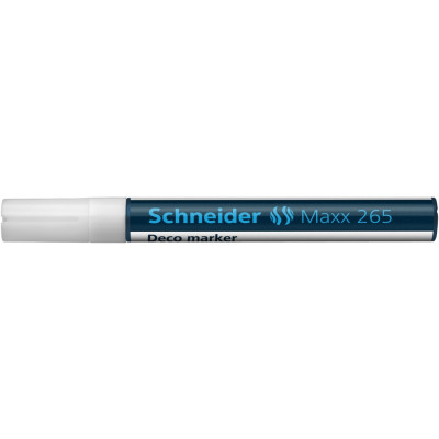 Маркер меловой SCHNEIDER MAXX 265 2-3 мм, белый - S126549 Schneider