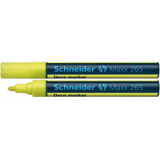  Маркер меловой SCHNEIDER MAXX 265 2-3 мм, желтый