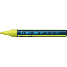 Маркер крейдяний SCHNEIDER MAXX 265 2-3 мм, жовтий