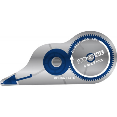 Коректор-стрічковий Economix, 5мм*6м - E41316 Economix