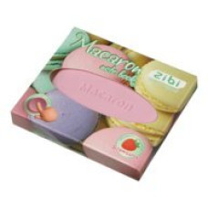 Блокнот MACARON, 90х90мм, 80 арк., нелінований, ароматизована Soft touch обкладинка, KIDS Line