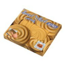 Блокнот SWEET WHIRL, 90х90мм, 80 арк., нелінований, ароматизована Soft touch обкладинка, KIDS Line