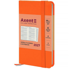 Щотижневик 2027 Pocket Strong, 90*150, помаранчевий