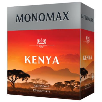 Чай чорний 2г*100, пакет, KENYA, МОNОМАХ - mn.19950 ПРОДУКТЫ ПИТАНИЯ