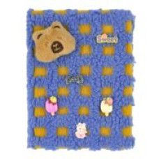 Блокнот плюшевий CAPYBARA 19, А5, 80 арк., клітинка, асорті, KIDS Line