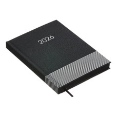 Щоденник датований 2024 PARALLEL, A5, чорний