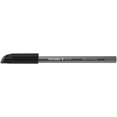 Ручка масляная SCHNEIDER VIZZ M 0,7 мм, пишет черным S102201