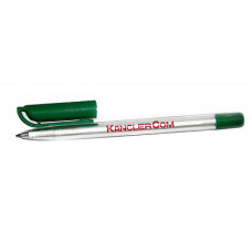Ручка шариковая  0,5 мм зелёная ##