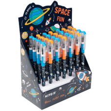 Ручка шариковая, синяя Space