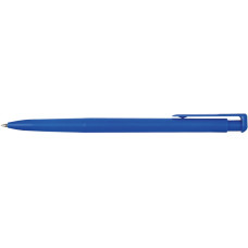 Ручка шариковая Economix promo VALENCIA. Корпус синий, пишет синим