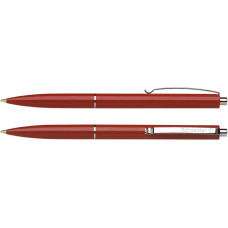 Ручка шариковая автоматическая Sсhneider К15 S3082 корпус красный, красная 50шт/уп