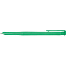 Ручка шариковая Economix promo VALENCIA. Корпус зеленый, пишет синим