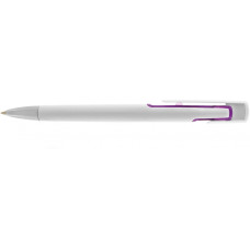 Ручка шариковая Optima promo MARSEILLES. Корпус фиолетовый, пишет синим