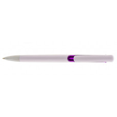 Ручка шариковая Optima promo MARSEILLES. Корпус фиолетовый, пишет синим