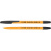 Ручка кулькова ECONOMIX YELLOW PEN 0,5 мм. Корпус жовтий, пише чорним - E10187-01 Economix