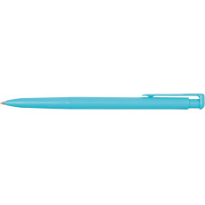 Ручка шариковая Economix promo VALENCIA. Корпус голубой, пишет синим