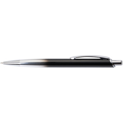 Ручка шариковая металлическая ECONOMIX FASHION. Корпус черный, пишет синим