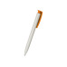 Ручка кулькова ECONOMIX PROMO MIAMI. Корпус біло-помаранчовий, пише синім - E10256-06 Economix