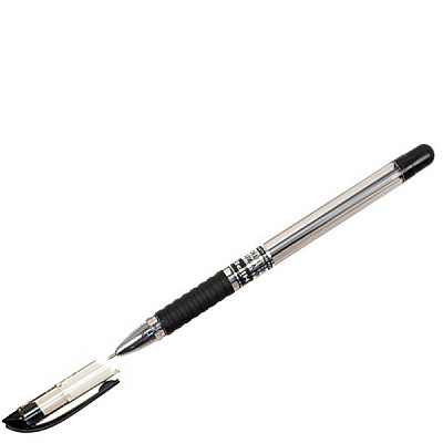 Ручка кулькова Hiper Max Writer Evolution HO-335-ES масляна 0,7 мм чорна - 625426