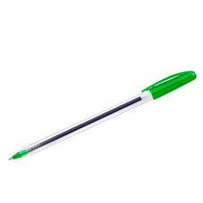 Ручка шариковая Hiper Unik HO-530 масляная 0,7мм зеленая
