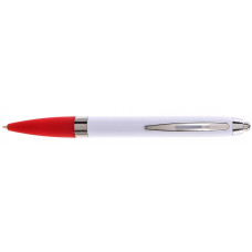 Ручка шариковая Economix promo PARIS. Корпус красный, пишет синим