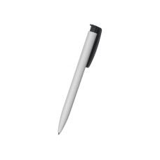 Ручка шариковая ECONOMIX PROMO MIAMI. Корпус бело-черный, пишет синим