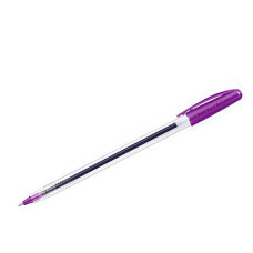 Ручка кулькова Hiper Unik HO-530 масляна 0,7мм фіолетова
