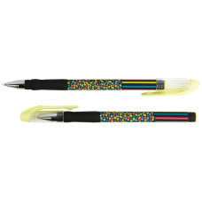 Ручка шариковая Neon mosaic, синяя