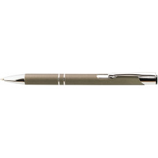 Ручка шариковая металлическая Economix promo SOFT. Корпус графит, пишет синим