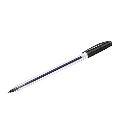 Ручка кулькова Hiper Unik HO-530 масляна 0,7 мм чорна - 632721 Maxi