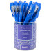 Ручка кулькова Blue floral, синя - AB1049-36-A Axent
