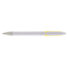 Ручка шариковая Optima promo TORONTO. Корпус желтый, пишет синим