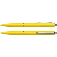 Ручка шариковая Schneider К15 корпус желтый, пишет синим