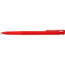 Ручка шариковая Economix promo VALENCIA. Корпус красный, пишет синим