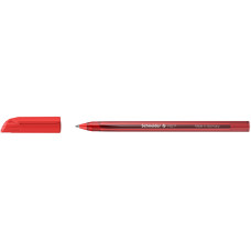 Ручка масляна SCHNEIDER VIZZ F 0,5 мм, пише червоним