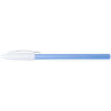 Ручка масляная ECONOMIX PEARL 0,7 мм. Корпус ассорти, пишет синим