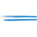 Ручка масляная OPTIMA MALIBU 0,7 мм корпус ассорти, пишет синим - E10243 Economix
