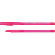 Ручка масляна ECONOMIX FRUITY 07 мм. Асорті, колір чорнила відповідає кольору корпуса