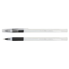 Ручка масляная ECONOMIX ICEBERG 0,7 мм, пишет черным