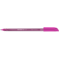 Ручка масляна SCHNEIDER VIZZ M 0,7 мм, пише рожевим