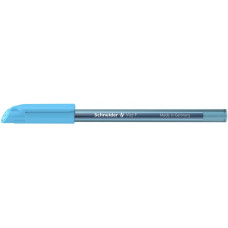 Ручка масляна SCHNEIDER VIZZ F 0,5 мм, пише блакитним