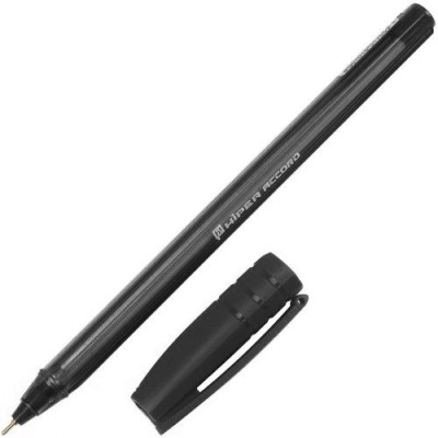 Ручка масляна Hiper Accord HO-500 чорна 50/2000шт/уп - 22135 Hiper