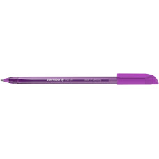 Ручка масляна SCHNEIDER VIZZ M 0,7 мм, пише фіолетовим.