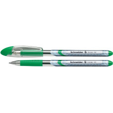 Ручка масляна SCHNEIDER SLIDER (товщина М-середня), пише зеленим