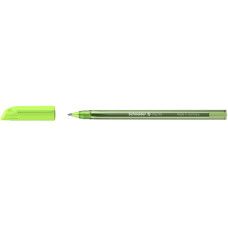 Ручка масляна SCHNEIDER VIZZ M 0,7 мм, пише світло-зеленим