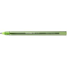 Ручка масляна SCHNEIDER VIZZ M 0,7 мм, пише світло-зеленим