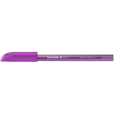 Ручка масляна SCHNEIDER VIZZ F 0,5 мм, пише фіолетовим