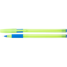 Ручка масляная ECONOMIX DREAM 0,7 мм, корпус зеленый пишет синим